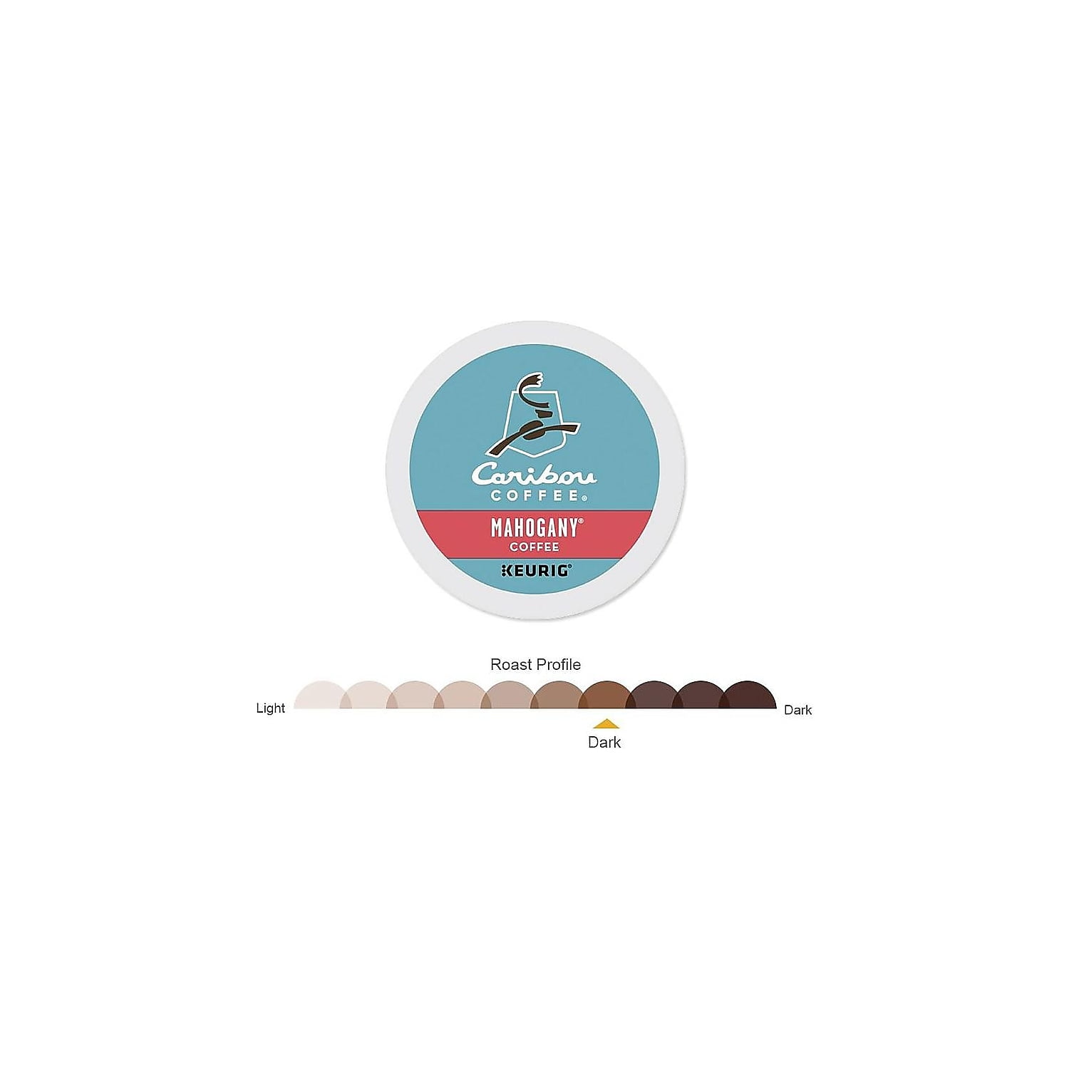 Caribou Coffee�� K-Cup Mahogany Coffee