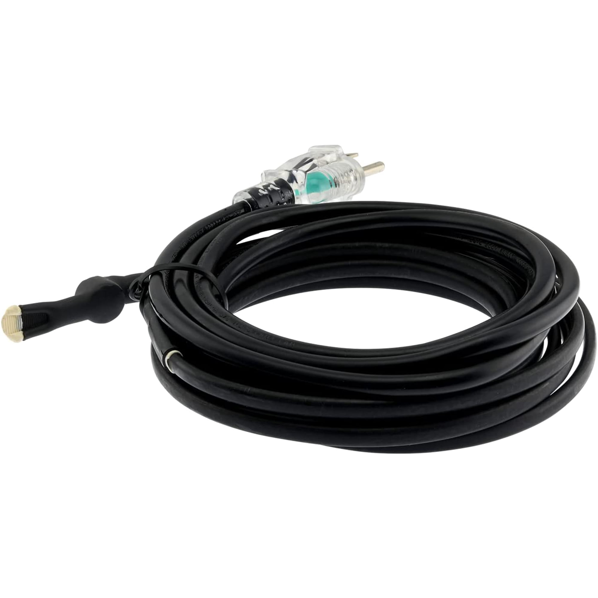 EconoHome Heat Cable for Pipe Freeze Protection - 27 Feet Heating Tape with  Built-in High-Temperature Thermostat Anti-Freeze u0026 UV-Proof Heated Cord -  120V ACRMS - Copper Nickel Wire Heater - Walmart.com