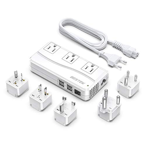 BESTEK International Power Adapter 250W, 220V to 110V Step Down Travel