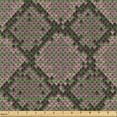 thumbnail image 2 of Ambesonne Snakeskin Print Fabric by the Yard Upholstery, Fashion Type Motif, 10 Yards, Mauve Taupe Dark Mauve, 2 of 5