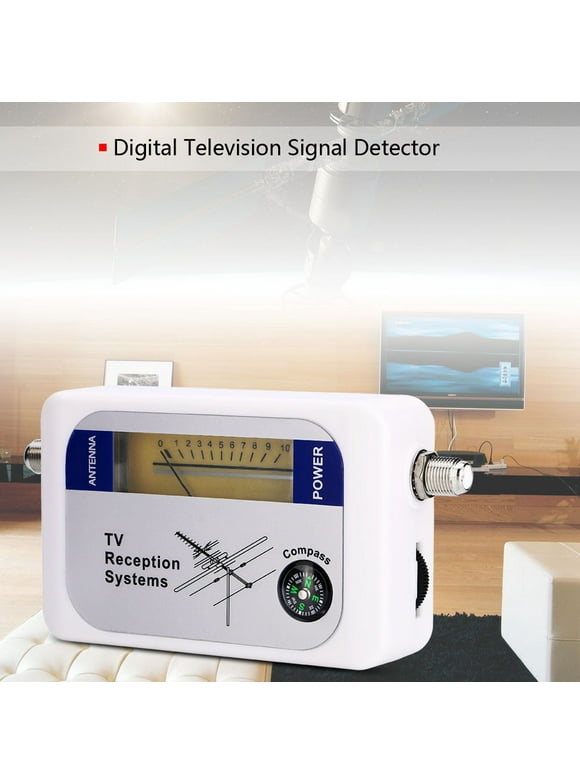 Kritne TV Signal Finder,Mini DVB-T Finder Digital Aerial Terrestrial TV Antenna Signal Strength Meter Detector Receiver, DVB-T Signal Meter