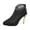 Black, variant on Women High Heels Boots Ladies Fashion Vintage Leaf Cuff Design Leather Pointed Toe Dress Shoes For Bride Wedding Banquet Party Black 41