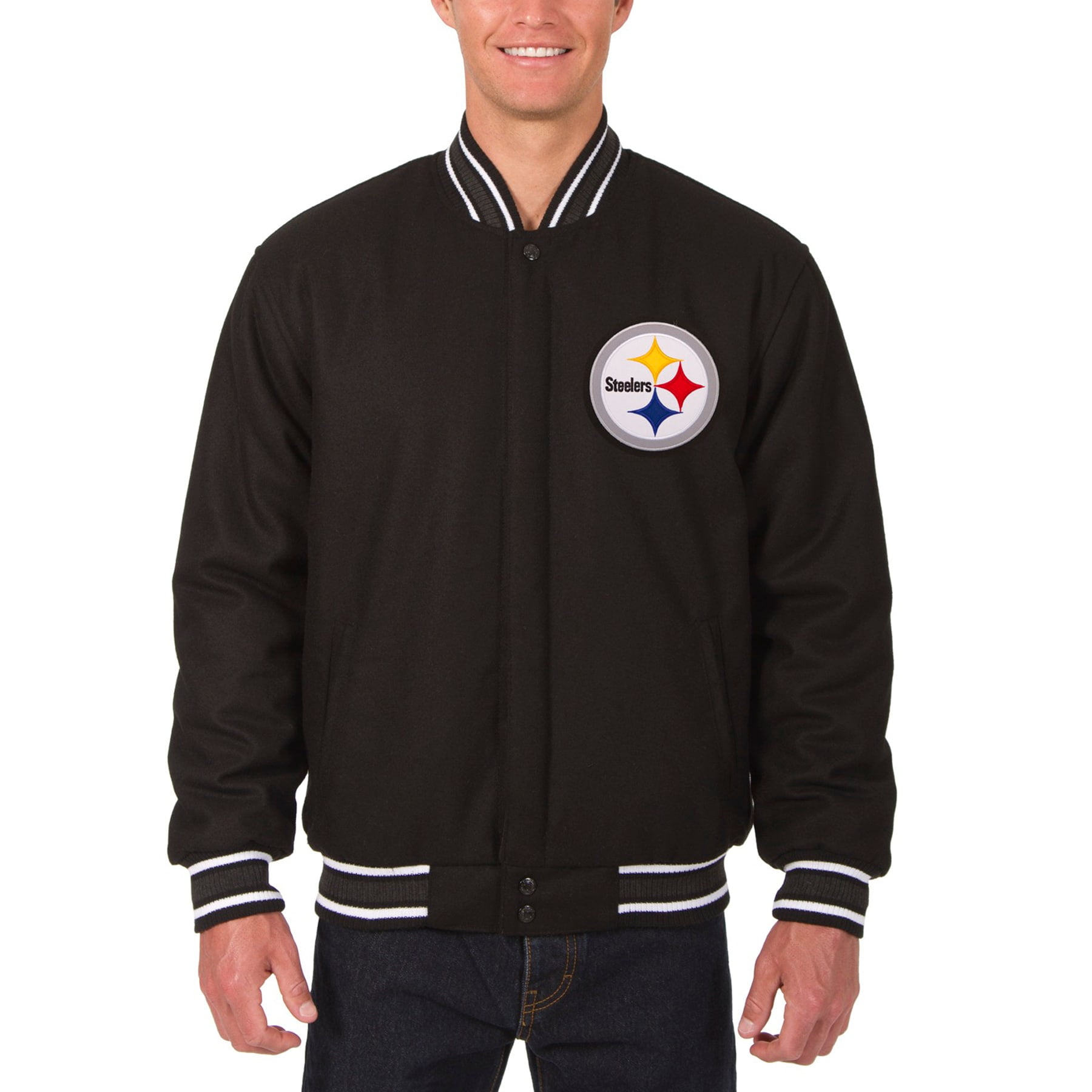 steelers reversible hoodie