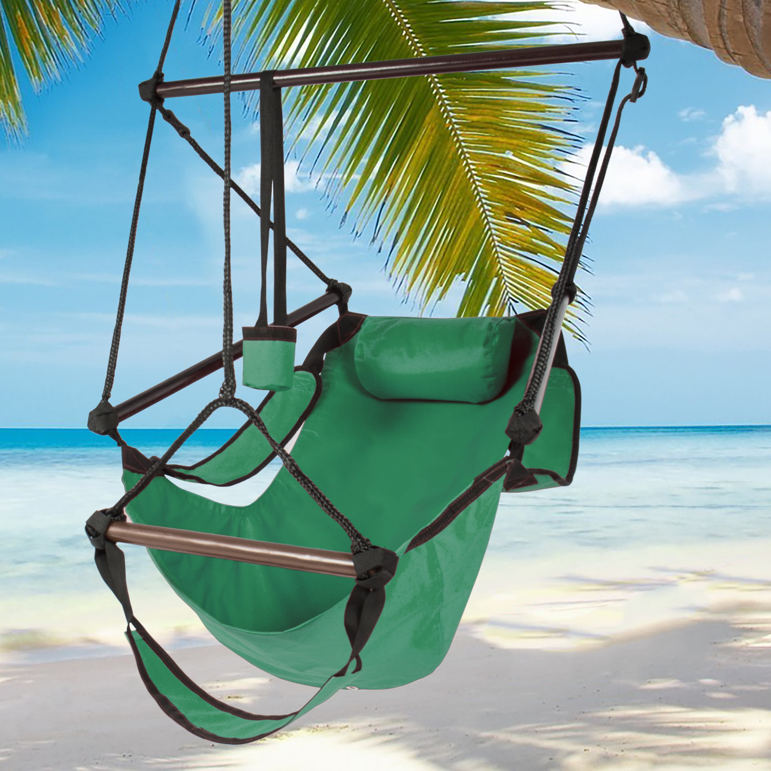 Best Choice Products Hammock Hanging Chair Air Deluxe Sky