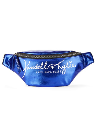 Kendall + Kylie for Walmart Women's Silver Metallic Duffle Bag