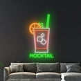 thumbnail image 4 of Handmadetneonsign Mocktail Neon Sign, Cocktail Bar Logo Wall Art Decor, Bar Club Wall Decor, 4 of 5