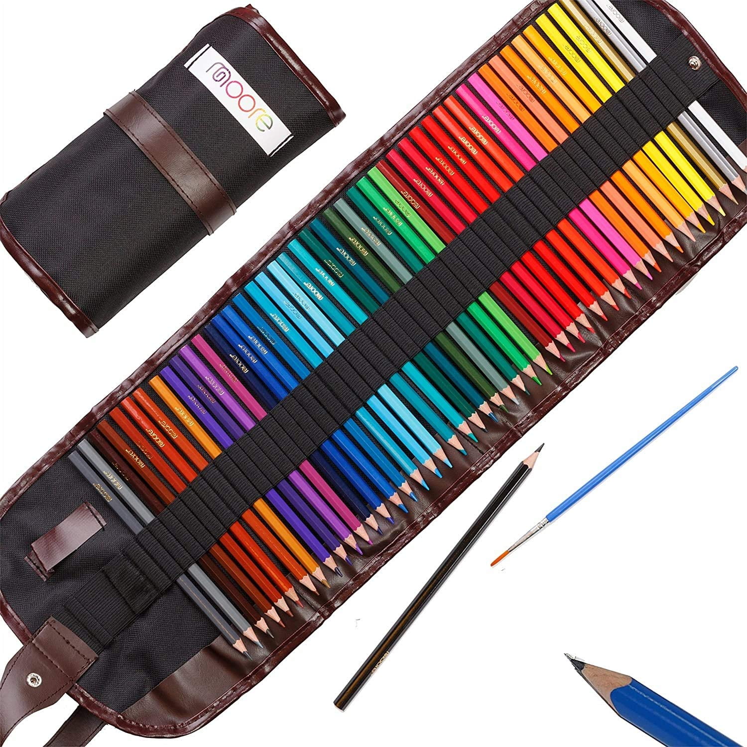 Castle Art Supplies 72 Colored Pencils Set | Quality Soft Core 
