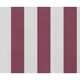 thumbnail image 2 of Soimoi 56 Inch Wide Waterproof Taffeta Fabric by The Yard | Burgundy Stripe Print | Outdoor Use for Furniture Covers, Umbrellas, Patio Decor & More, 2 of 7