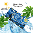 thumbnail image 4 of 1 Pcs 2D Flat License Plate Covers & Frames, The Starry Night For Decorative Front, Waterproof For Decoration Aluminum License Plate Covers & Frames Cover For Men Women, 12" X 6", 4 of 7