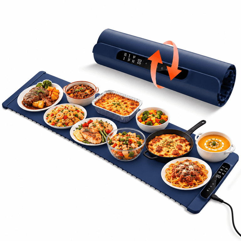 Yuwenus Electric Warming Tray, 47-Inch Large Surface photo 1