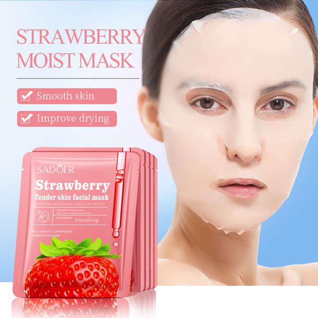 Plant Facial mask moisturizing Face Mask to Brighten and Hydrate Dull Skin