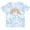Tie Dye Blue, variant on Inktastic 4th Birthday Unicorn Rainbow Cute Girls Girls Toddler T-Shirt
