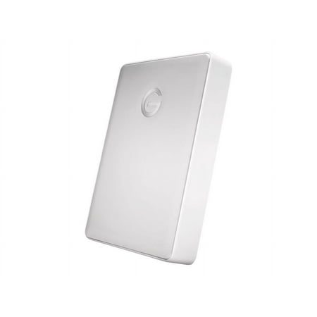 G-Technology - G-DRIVE mobile USB-C 4TB External USB 3.1 Gen 1 Portable Hard Drive - Silver
