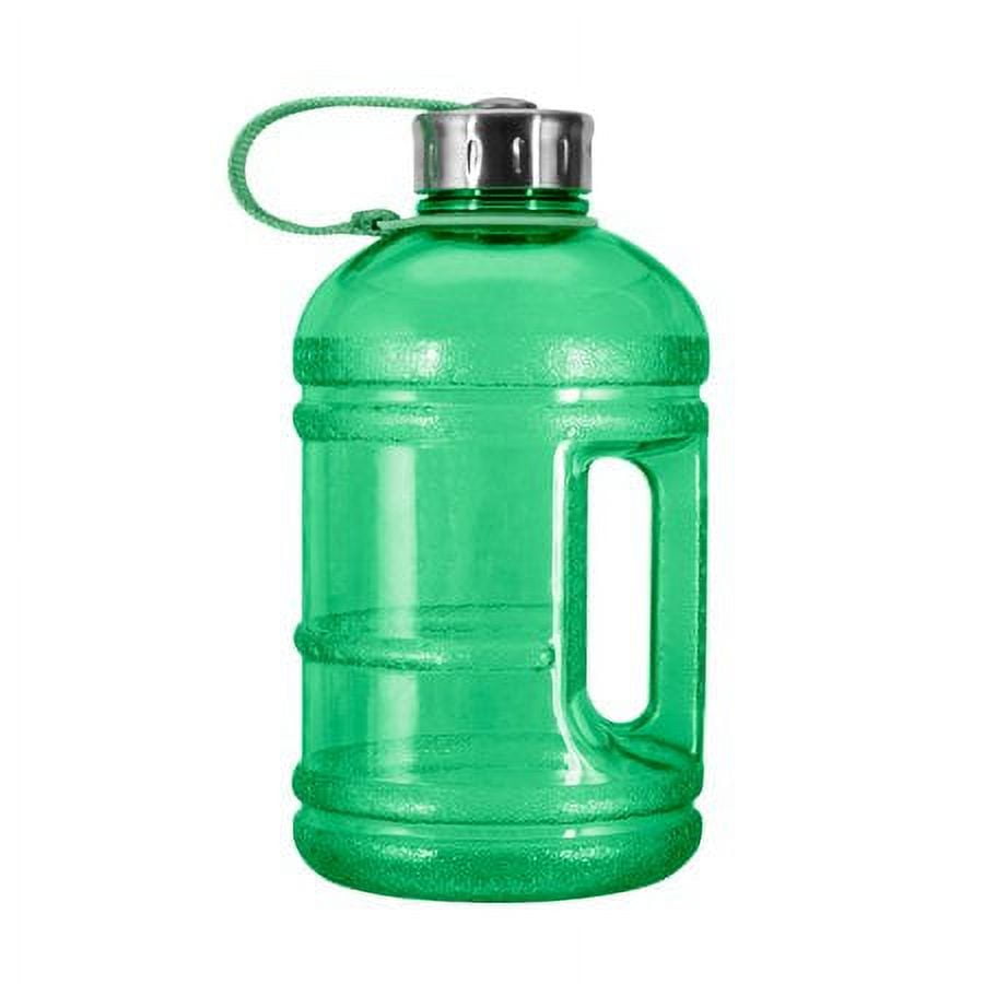 1/2 Gallon (64 oz.) Lead Free Plastic Water Bottle Large Open