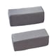 thumbnail image 4 of Almohadillas de la silla de oficina almohadillas aliviables amortiguables cojín de descanso del brazo ligero Gris claro, 4 of 8