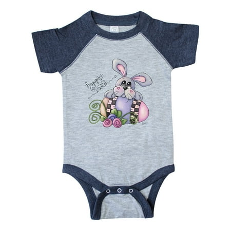 

Inktastic Happy Easter Bunny Rabbit Gift Baby Boy Bodysuit