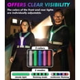 thumbnail image 4 of Chaleco Reflectante LED FREEMOVE Recargable por USB Impermeable, 4 of 8