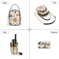 thumbnail image 3 of FORMRS Crossbody Bag for Women Quilted Travel Shoulder Cell Phone Purse with Chain Strap Handbag, Beige Fall Leaves, 3 of 7
