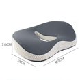 thumbnail image 3 of Cojín de Asiento de Sil de Oficina Suave Sunnimix Cojín de Asiento de Oficina 40x38x10cm Gris Negro, 3 of 8