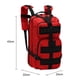 thumbnail image 3 of Mochila al aire libre 600D Oxford 25L deportes senderismo mochilas grandes bolsa roja Likrtyny  Para Estrenar, 3 of 9