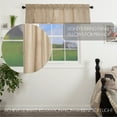 thumbnail image 5 of VHC Brands Sawyer Mill Charcoal Valance Curtain Cozy Farmhouse Country Cotton Striped Kitchen Drapes 16x60, 5 of 8