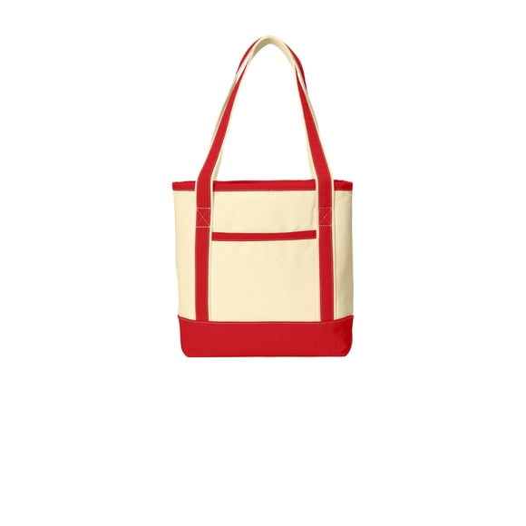 Bolso tote mediano Autoridad Portuaria en lona de algodón BG412