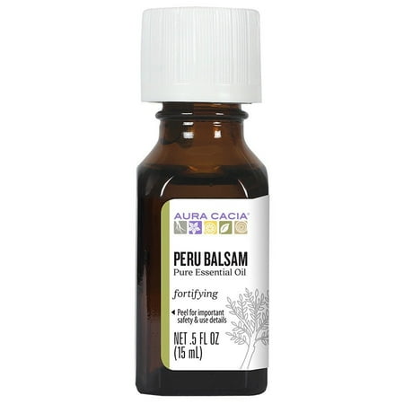 Aura Cacia Pure Essential Oil Peru Balsam - 0.5 Fl Oz