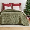 thumbnail image 5 of Greenland Home Christmas Tree - Authentic Patchwork - Cotton Quilt Set, 3-Piece King/Cal King, Holiday, 5 of 9