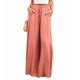 thumbnail image 2 of Pantalones Casuales para Mujer, con Cintura Elástica y Pierna , con Bolsillos. Naranja Rojo L, 2 of 9