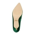 thumbnail image 5 of Jewel Badgley Mischka Enola Velvet Kitten Heel Pumps, 5 of 7