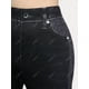thumbnail image 4 of Leggings Talla Extra Estampado 3D Curvo Cintura Alta Rosegal Leggings de talla grande, 4 of 5