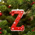 thumbnail image 4 of Darzheoy Personalized Christmas Tree Ornaments 26 Letters Alphabet Pendant for Xmas Tree Decor Home Party Custom Decorations, 4 of 4