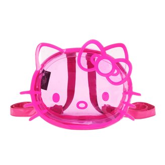Kuromi Character Head Adult Clear Purple PVC “12 Mini 3D Backpack Zipper New Amazon.com | Kuromi Character Head Adult Clear Purple PVC 12  main image 3