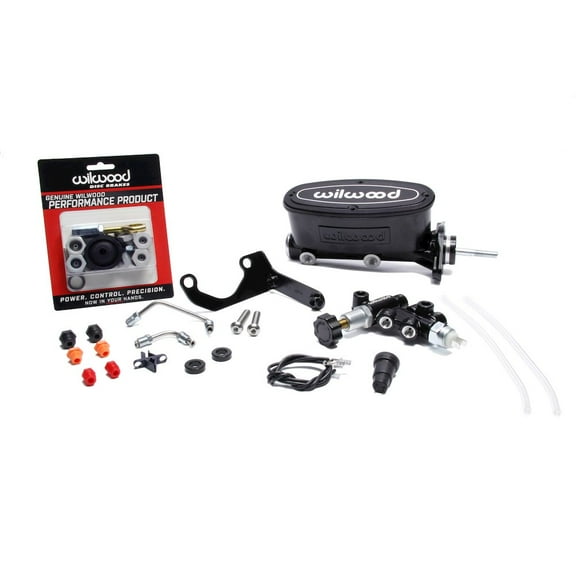 Wilwood Alum. Tandem M/C Kit w/ Brkt Prop Valve 15/16in