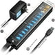 thumbnail image 4 of Hub USB SmartDelux de 13 puertos USB 3.0 con 10 puertos USB 3.0 negro, 4 of 8