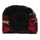 thumbnail image 4 of Sombro de Concaje Floral Gorra Musulmana, Sombro de Turbante de Ceraje para Mujer Gorro Elásas, 4 of 7