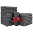 thumbnail image 1 of Toallitas de microfibra HOMEXCEL altamente absorbentes, 24 unidades, color gris, 1 of 7