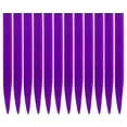 thumbnail image 2 of SDJMa 12 Pcs Clip in Hair Extensions, 22 Inch Colored Hair Extensions Party Highlights Long Straight Synthetic Hairpieces for Women Kids Girls (Purple), 2 of 6