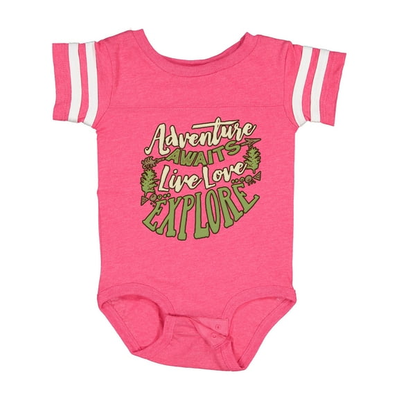Inktastic Camping Hiking Trekking Adventure Boys or Girls Baby Bodysuit