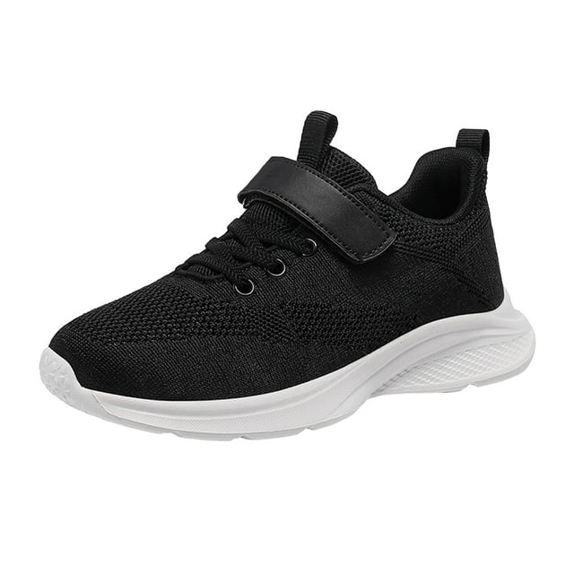 DXOUPM Chaussures de Course pour Filles Tout-Petits Grands Enfants Espadrilles Légères Tennis de Plein Air Randonnée Chaussure