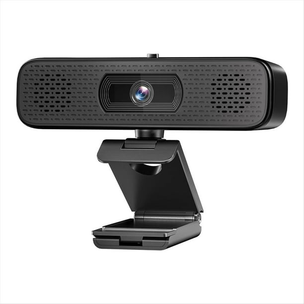 CáMara Web 2K HD con 2 Altavoces y MicróFono Integrado, TransmisióN USB para Videoconferencias en Computadoras PortáTiles de Escritorio.