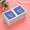 thumbnail image 1 of Alcohol Wipes, Sterile Disposable 100pcs Alcohol Disinfection Pad  For Travel For Ear Nail For Silver Jewel, 1 of 8
