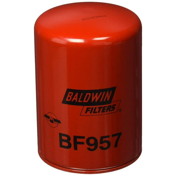 BF957 Heavy Duty Diesel Fuel SpinOn Filter, Protects fuel system from contaminants By Baldwin