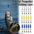 thumbnail image 3 of Metal Lure Spoon Spinner Propeller Sequins Insect Bait Bug Worm Flies Lure Fishing Set Fishing Lures Trout Bass, 3 of 9