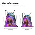 thumbnail image 2 of Zufioo Sac de Sport Monstre à Imprimé Épais, Sac de Gym à Ficelles Lavable en Machine, Sac à Dos à Ficelles Robuste pour Hommes et Femmes-Moyen, 2 of 6
