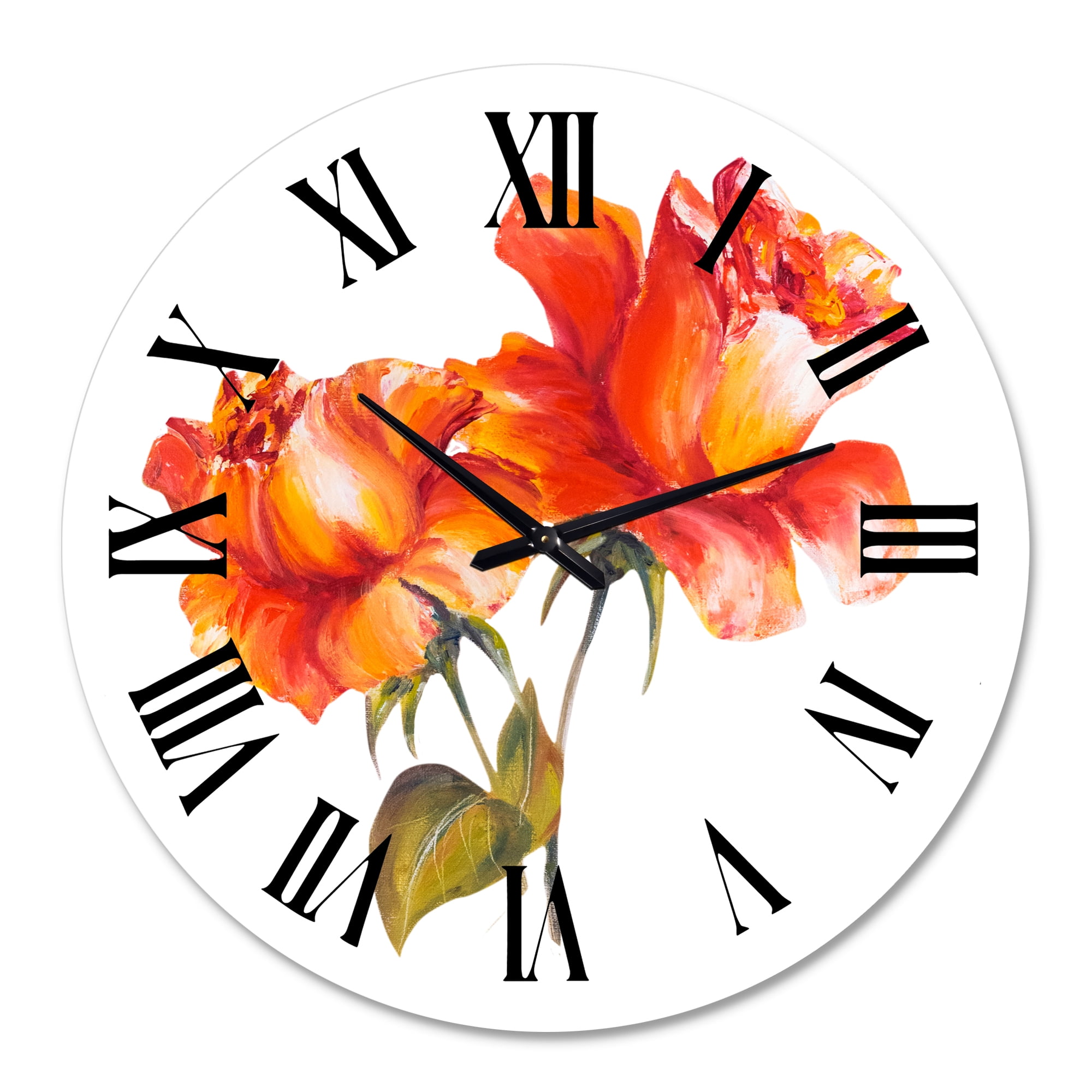Designart 1 in Quartz Traditional Wall Clock