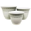 Mainstays Milano Planter - Set of 3, Gray