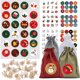 thumbnail image 2 of Calendario de Adviento de Navidad, cuenta regresiva de Navidad, bolsas de regalo, etiquetas adhesivas de sellado con números del 1 al 24 para Navidad, Año Nuevo 2024, regalos de Navidad, 2 of 5