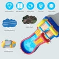 thumbnail image 5 of Tryset Inflatable Water Slide Bounce House with Climbing Wall & Splash Pool, Kids Outdoor Water Park with 680W Blower, 5 of 9