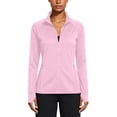 thumbnail image 2 of ZZwxWA Women’s Zip Up Athletic Jackets Lightweight Slim Fit with Pockets for Workout Gym Running Yoga, 2 of 5